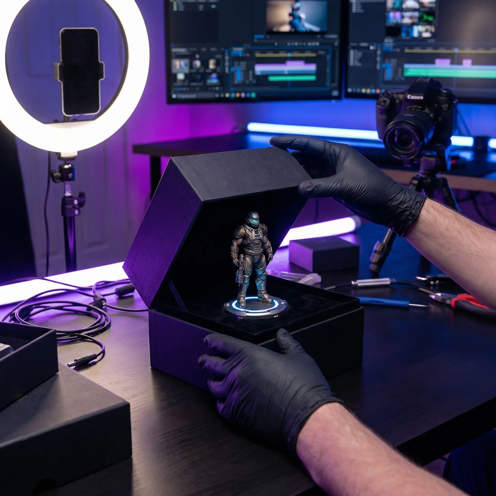 潮玩博主小林头像